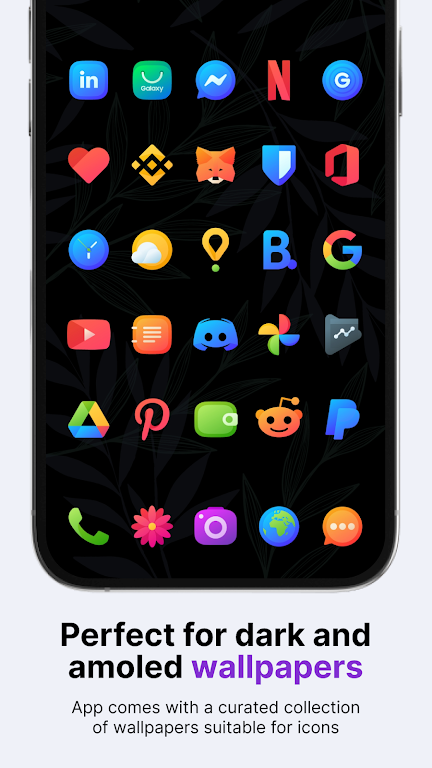 Vera Icon Pack Mod Ảnh chụp màn hình 1