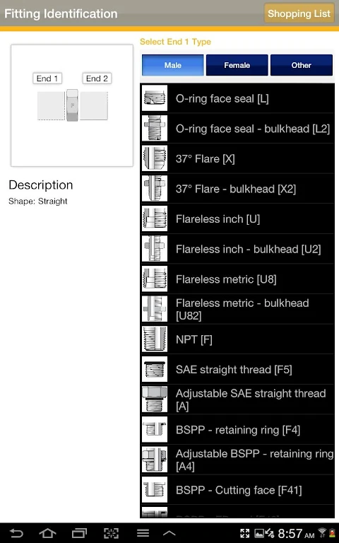 Fitting Finder 螢幕截圖 1