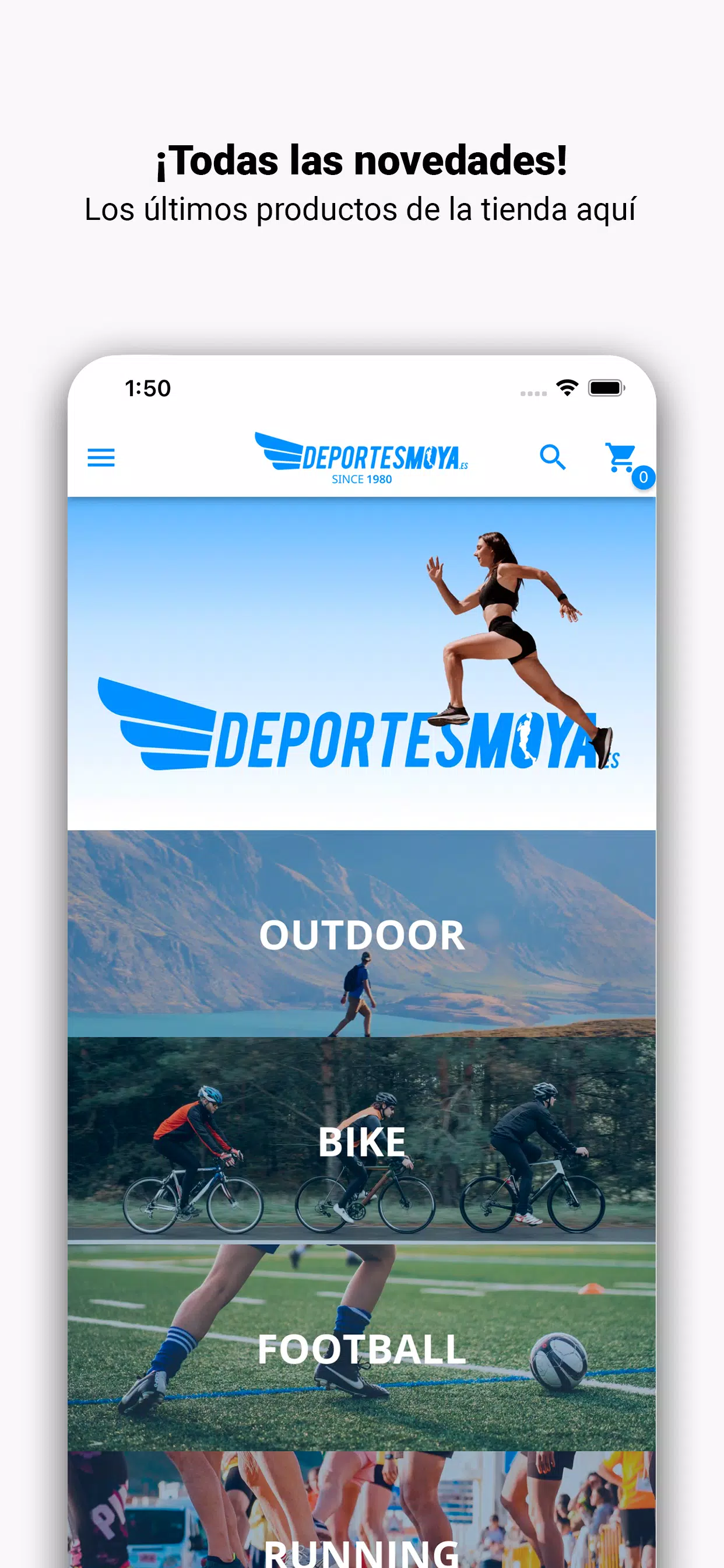Deportes Moya 스크린샷 2