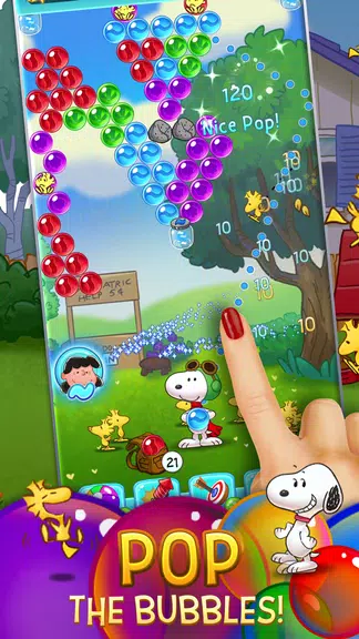 Bubble Shooter - Snoopy POP! 螢幕截圖 0