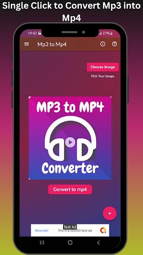 Mp3 to Mp4 Converter Скриншот 2