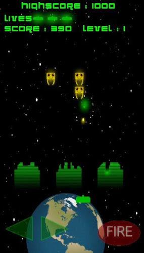 Invaders - Classic Shooter ဖန်သားပြင်ဓာတ်ပုံ 1