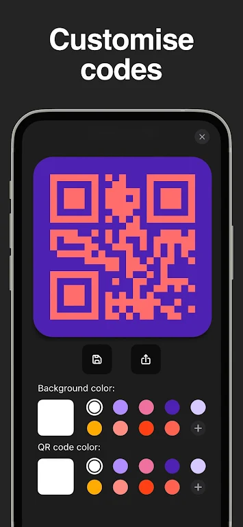 QR code Scanner & Creator ภาพหน้าจอ 1