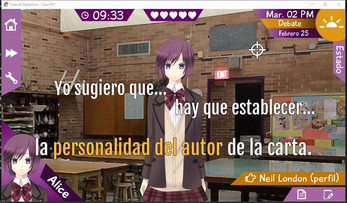 Club de Detectives - Caso 01 (novela visual) Schermafbeelding 1