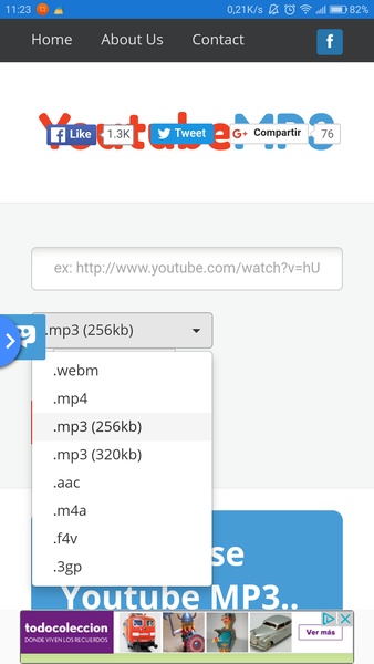 Youtube To Mp3 ภาพหน้าจอ 1