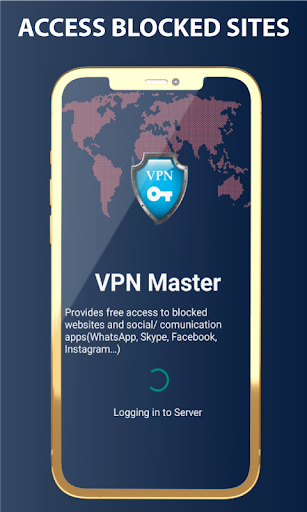 VPN Proxy Master Safe & secure Tangkapan skrin 0