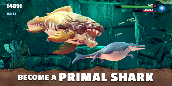 Hungry Shark Primal 螢幕截圖 2