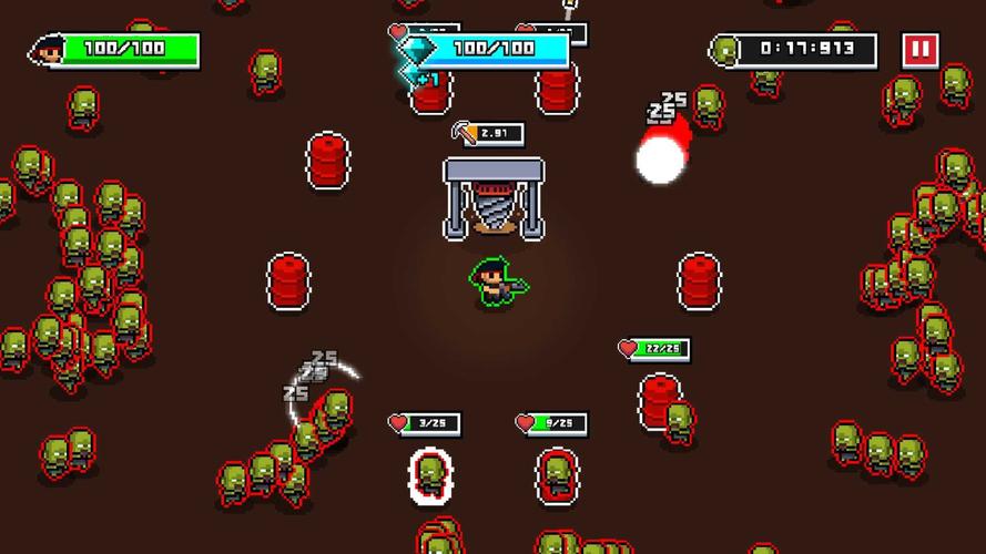 Zombie Rush 스크린샷 1