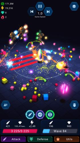 Epic Rush - Idle Tower Defense スクリーンショット 1