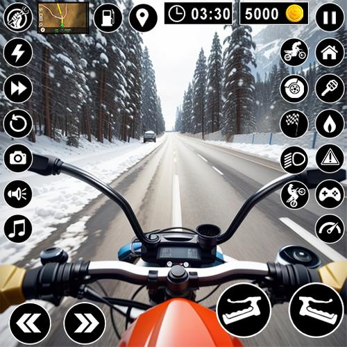 Schermata Bike Racing 3D: Moto Bike Game 0