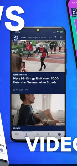 20 Minuten - Nachrichten ภาพหน้าจอ 1