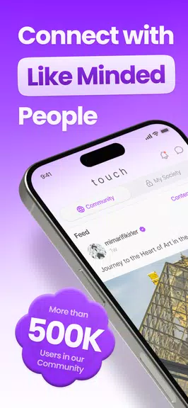 Touchapp - Meaningful Sharing Tangkapan skrin 0