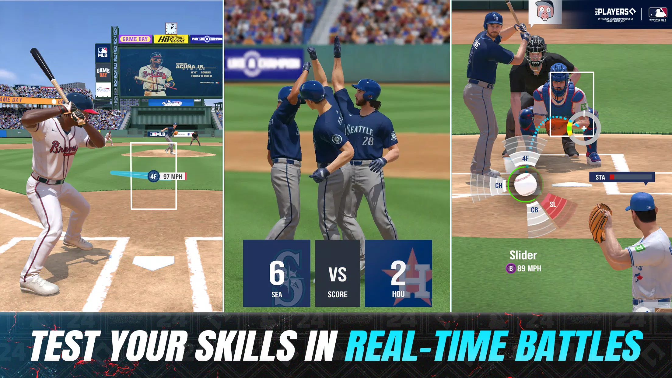 MLB Clutch Hit Baseball 2024 Tangkapan skrin 1