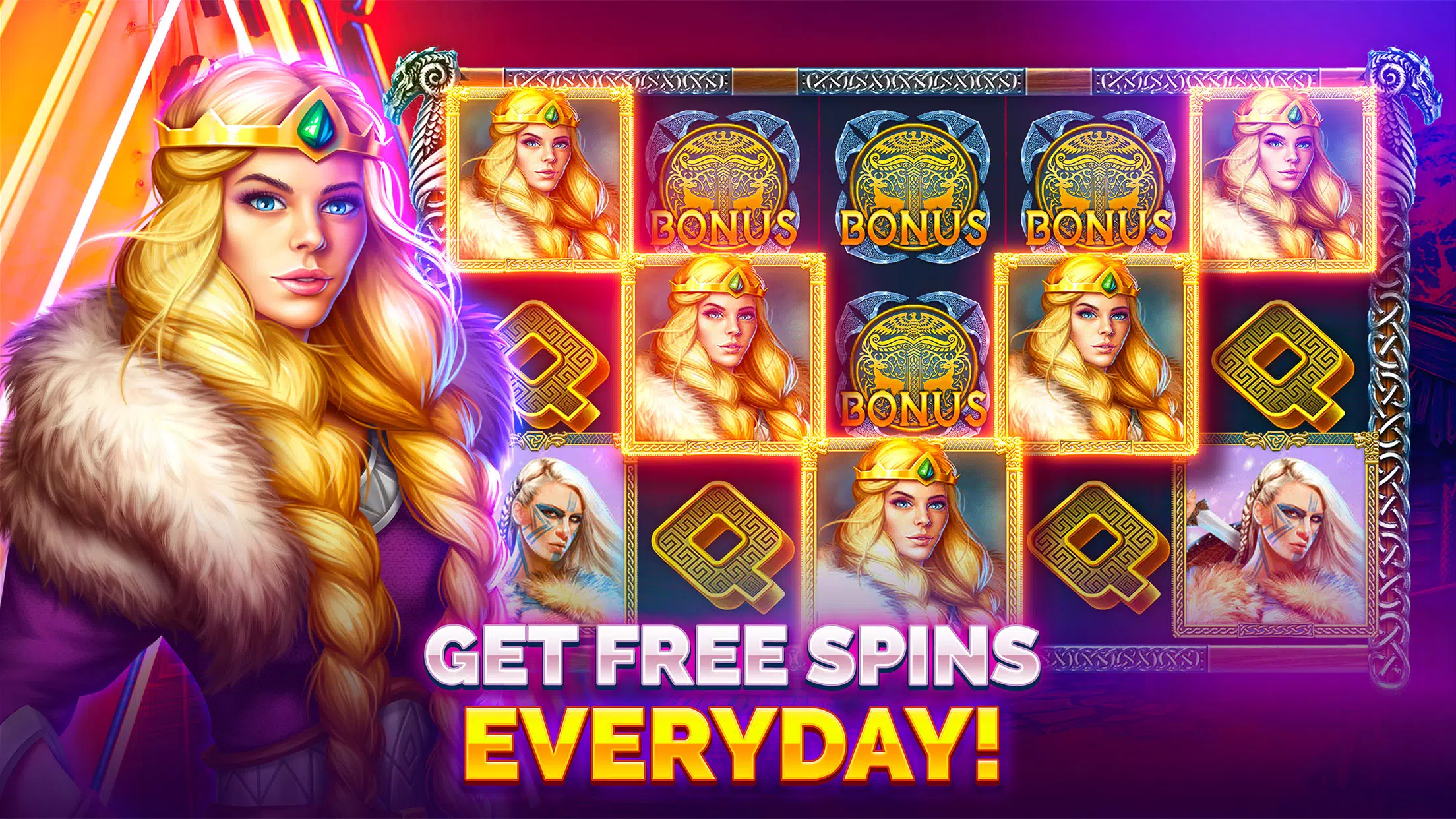 Love Slots Casino Slot Machine 螢幕截圖 3