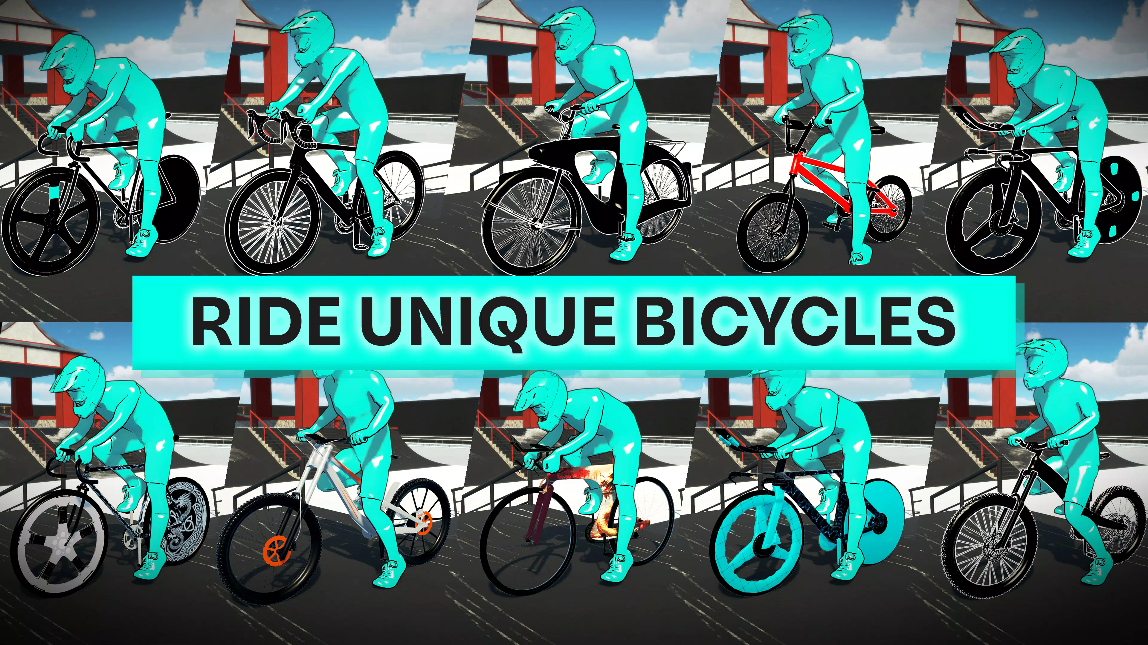 Bicycle Extreme Rider 3D Captura de tela 2