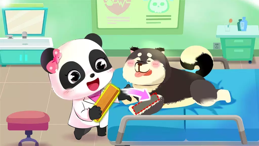 Baby Panda’s Pet Care Center Tangkapan skrin 2