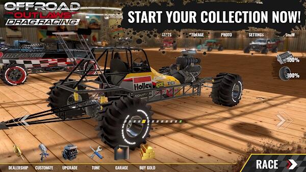 Offroad Outlaws Drag Racing 스크린샷 0