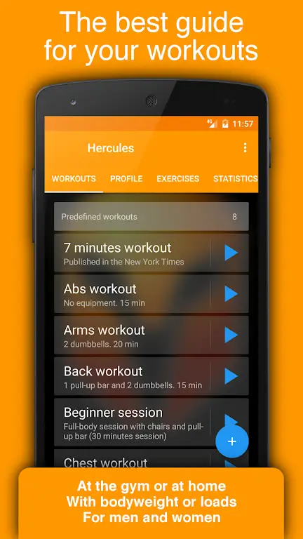 Hercules Workout স্ক্রিনশট 3