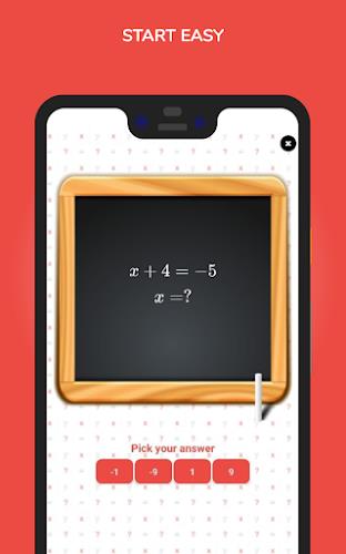 Algebra for Beginners 螢幕截圖 1