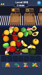 Food Match 3D: Tile Puzzle Ảnh chụp màn hình 1