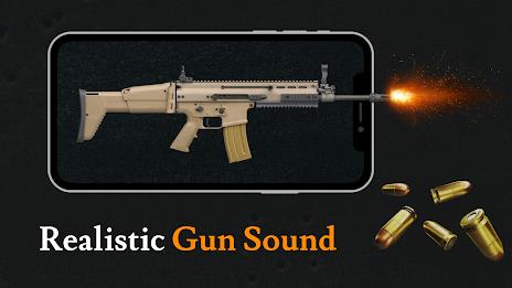 Gun Shot Sounds: Gun Simulator ภาพหน้าจอ 1