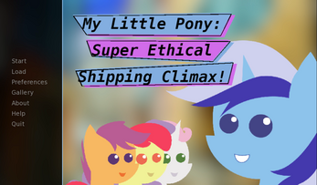 My Little Pony: Super Ethical Shipping Climax! ภาพหน้าจอ 0