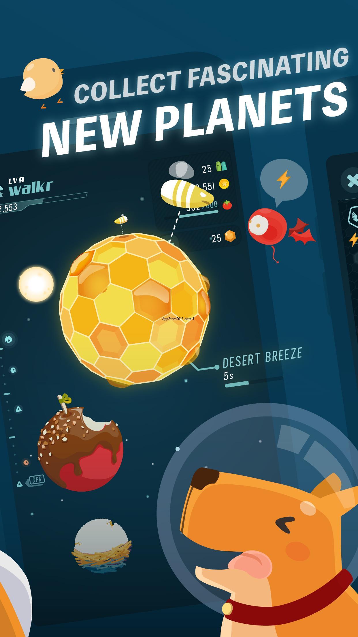 Walkr: Fitness Space Adventure Capture d'écran 1