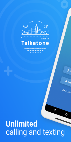 Talkatone: Texting & Calling Ảnh chụp màn hình 1