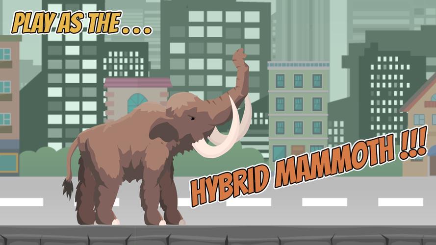 Hybrid Mammoth: City Rampage 螢幕截圖 0