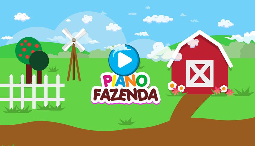 Infant piano with farm animals Capture d'écran 0