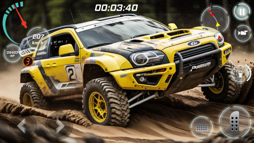 Offroad Mud Truck Game Offline Ekran Görüntüsü 2