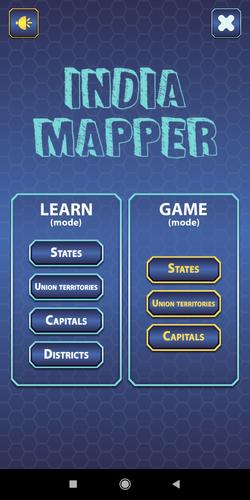 India Mapper-(India Map Game) 螢幕截圖 0