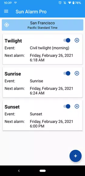 Sun Alarm ဖန်သားပြင်ဓာတ်ပုံ 0