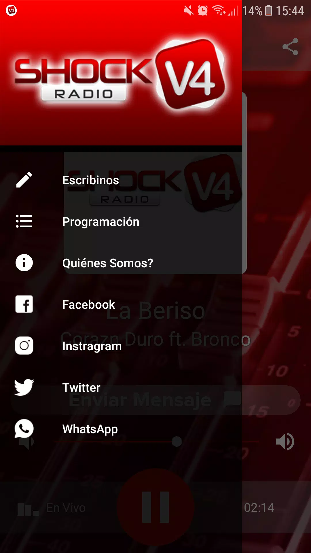 Shock Radio V4 Captura de pantalla 1