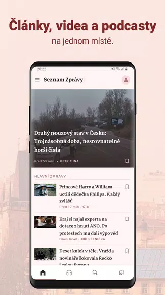 Seznam Zprávy Screenshot 0