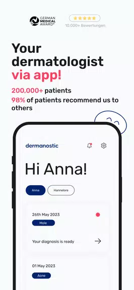 24/7 online dermatologist Screenshot 0