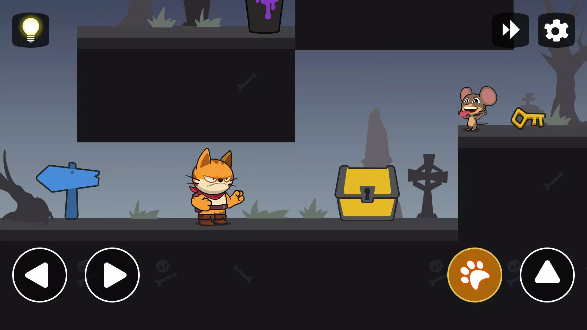 Tricky Cat: Trap Level Room Capture d'écran 3