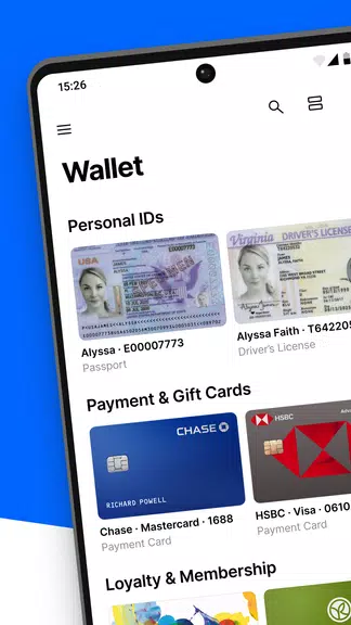 Folio: Digital Wallet App 스크린샷 0