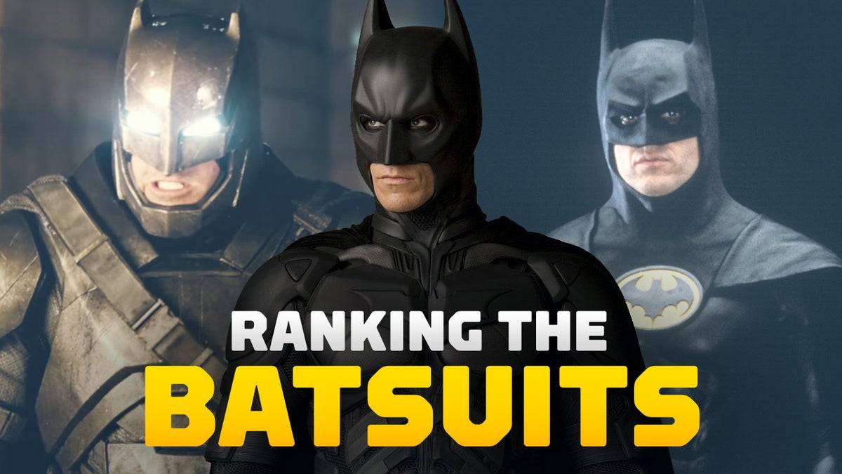 Batman: ရုပ်ရှင် batsuits အဆင့်သတ်မှတ်ချက်