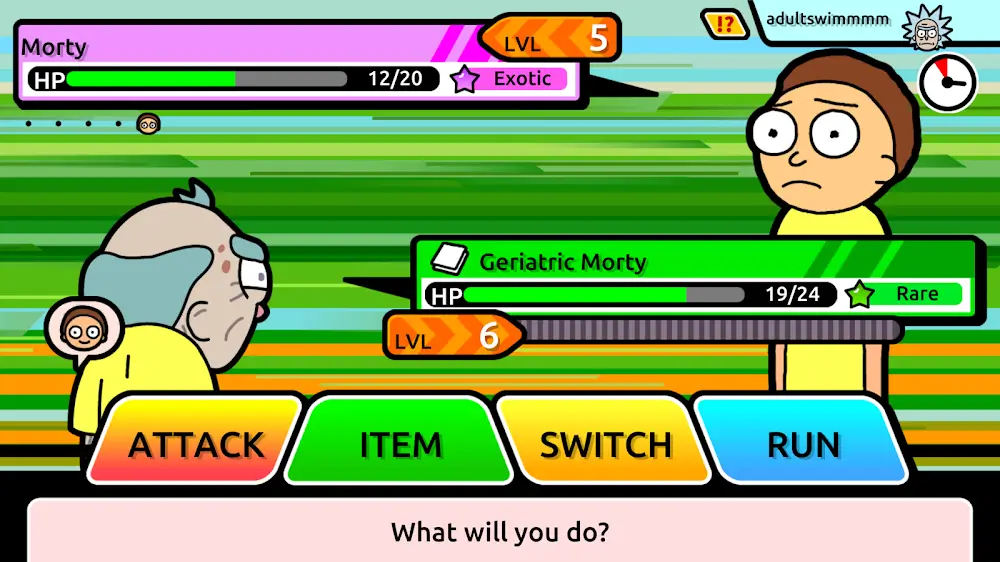 Rick and Morty: Pocket Mortys スクリーンショット 2