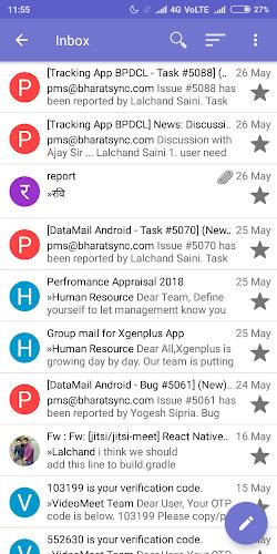 XgenPlus - Fast & Secure Email স্ক্রিনশট 1