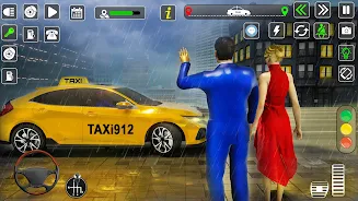 Taxi Driver Cab Car Driving 3D应用截图第1张