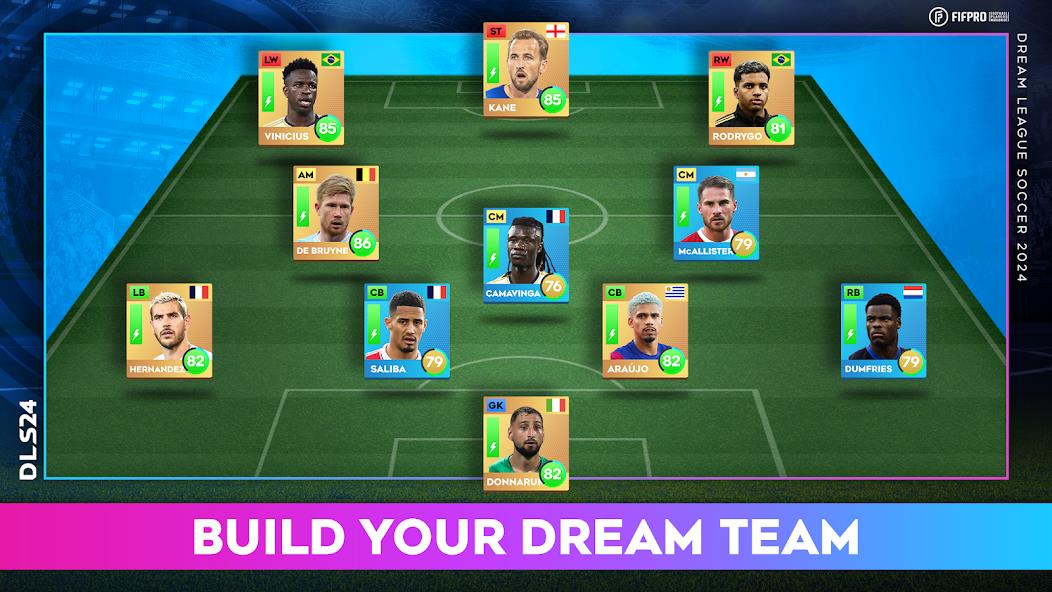 Dream League Soccer 2024 Mod Ảnh chụp màn hình 3