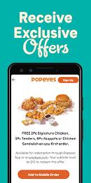 Popeyes® App Capture d'écran 3