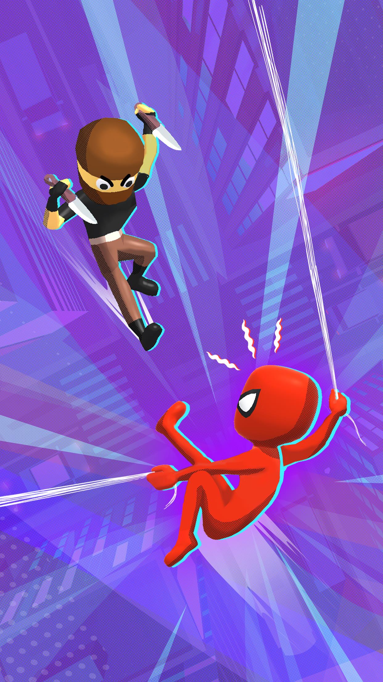 Web Master: Stickman Superhero Screenshot 0