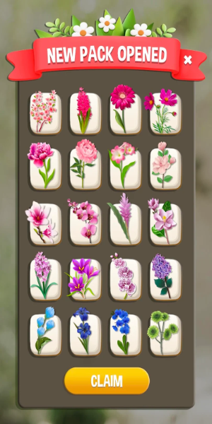 Zen Blossom: Flower Tile Match Captura de pantalla 2