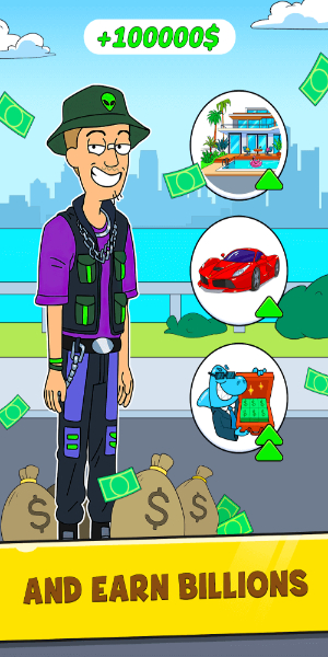 Mr.Billion: Idle Rich Tycoon スクリーンショット 0