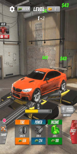 Dyno 2 Race - Car Tuning 螢幕截圖 1