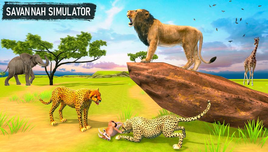 Savanna Safari: Land of Beasts Capture d'écran 0