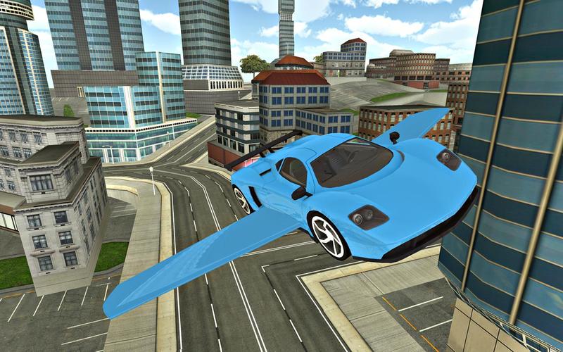 Flying Car Simulator Xtreme 3D Скриншот 3